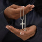 Personalized Stainless Steel Cross NecklacePersonalized Stainless Steel Cross Necklace