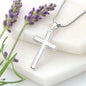 Personalized Stainless Steel Cross NecklacePersonalized Stainless Steel Cross Necklace