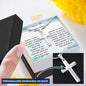 Personalized Stainless Steel Cross NecklacePersonalized Stainless Steel Cross Necklace