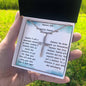 Personalized Stainless Steel Cross NecklacePersonalized Stainless Steel Cross Necklace