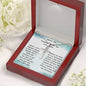 Personalized Stainless Steel Cross NecklacePersonalized Stainless Steel Cross Necklace