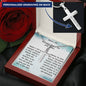 Personalized Stainless Steel Cross NecklacePersonalized Stainless Steel Cross Necklace