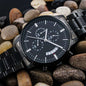 Customize Engraved Black Chronograph WatchCustomize Engraved Black Chronograph Watch