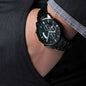 Customize Engraved Black Chronograph WatchCustomize Engraved Black Chronograph Watch