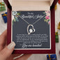 Forever Love Necklace To My SisterForever Love Necklace