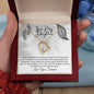 To My Daughter - Forever Love NecklaceDaughter - Forever Love Necklace
