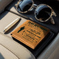 To My Best Poppy Leather Wallet