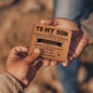 To My Son Wherever Life Takes You