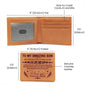 To My Amazing Son Leather wallet