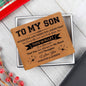 To My Son Wherever Life Takes You