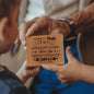 To My Beloved Dad Leather Wallet