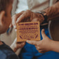 To My Amazing Son Leather wallet