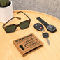 To My Best Poppy Leather Wallet