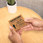 To My Best Poppy Leather Wallet