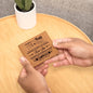To My Beloved Dad Leather Wallet
