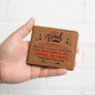 Super Dad Leather Wallet