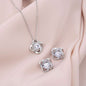 To My Wife - Love Knot Earring & Necklace SetWife - Love Knot Earring & Necklace Set