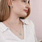 To My Wife - Love Knot Earring & Necklace SetWife - Love Knot Earring & Necklace Set