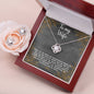 To My Wife - Love Knot Earring & Necklace SetWife - Love Knot Earring & Necklace Set