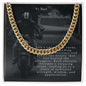 Cuban Link Chain - To DadCuban Link Chain -
