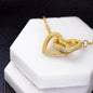 Interlocking Hearts Necklace To My Beautiful MumInterlocking Hearts Necklace