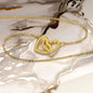 Interlocking Hearts Necklace To My Beautiful MumInterlocking Hearts Necklace