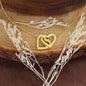 Interlocking Hearts Necklace To My Beautiful MumInterlocking Hearts Necklace