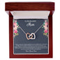 Interlocking Hearts Necklace To My Beautiful MumInterlocking Hearts Necklace