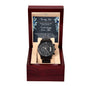 Black Chronograph WatchBlack Chronograph Watch