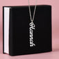 Vertical Name NecklaceVertical