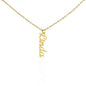 Vertical Name NecklaceVertical