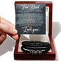 Love You Forever Bracelet - To DadForever Bracelet -