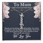 To Mum - Multi Vertical Name NecklaceMum - Multi Vertical