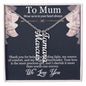 To Mum - Multi Vertical Name NecklaceMum - Multi Vertical