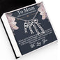 To Mum - Multi Vertical Name NecklaceMum - Multi Vertical