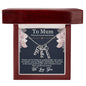 To Mum - Multi Vertical Name NecklaceMum - Multi Vertical