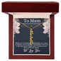 To Mum - Multi Vertical Name NecklaceMum - Multi Vertical