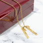 To Mum - Multi Vertical Name NecklaceMum - Multi Vertical