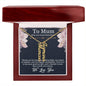 To Mum - Multi Vertical Name NecklaceMum - Multi Vertical