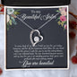 Forever Love Necklace To My SisterForever Love Necklace