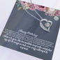 Happy Birthday Mum - Forever Love NecklaceHappy Birthday Mum - Forever Love Necklace