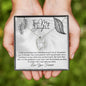 To My Daughter - Forever Love NecklaceDaughter - Forever Love Necklace