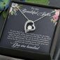 Forever Love Necklace To My SisterForever Love Necklace