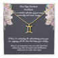 Star Sign Symbol NecklaceStar Sign Symbol Necklace