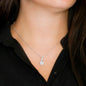 To My Step Mum - Alluring Beauty NecklaceStep Mum - Alluring Beauty Necklace