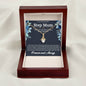 To My Step Mum - Alluring Beauty NecklaceStep Mum - Alluring Beauty Necklace